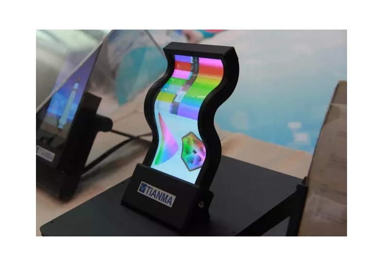 天馬S型5.5英寸HD AMOLED柔性顯示屏